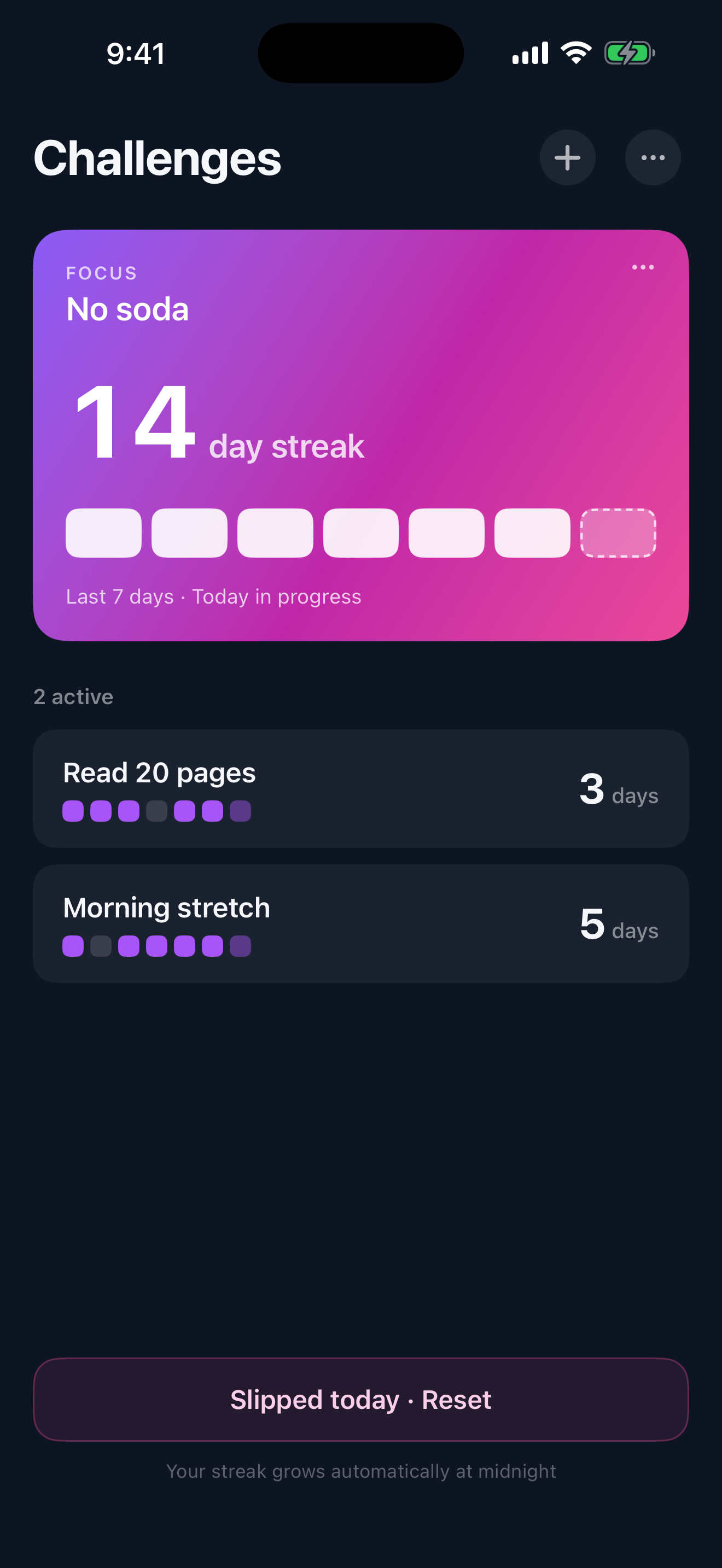 KeepStreak screenshot 2
