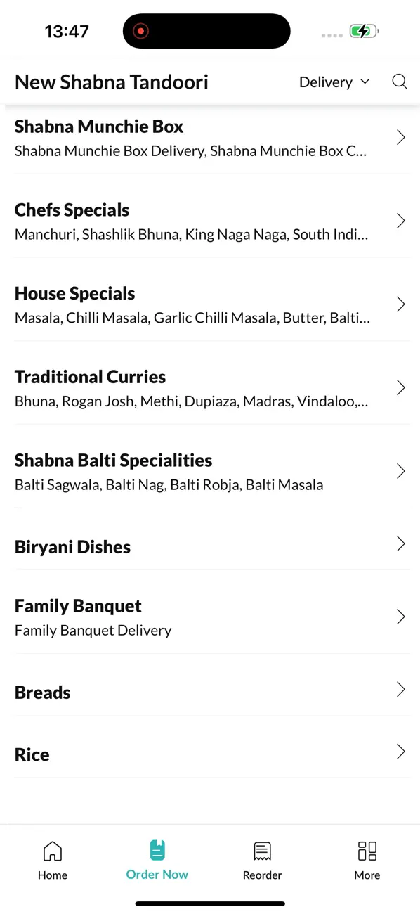 Screenshot #3 pour New Shabna Tandoori.