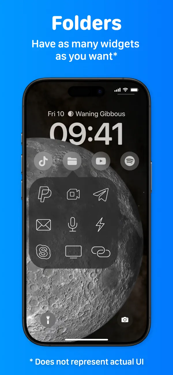 #5. Lock Launcher Widgets LockFlow (iOS) Oleh: Andres Piza Buckmann