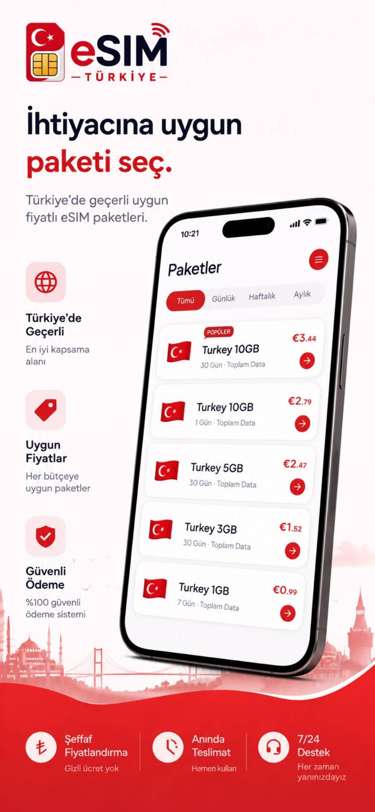 eSIM Türkiye screenshot 4
