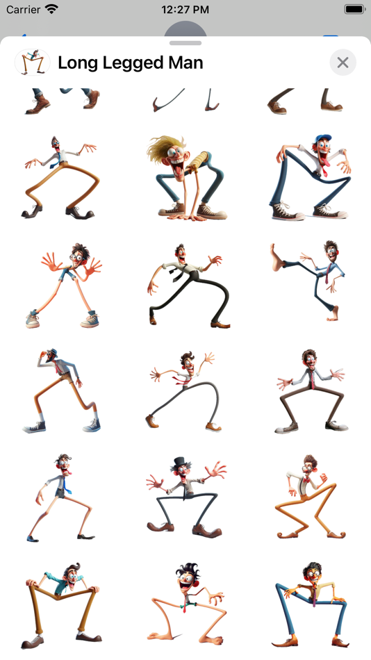 #3. Long Legged Man (iOS) Podle: Paul Scott