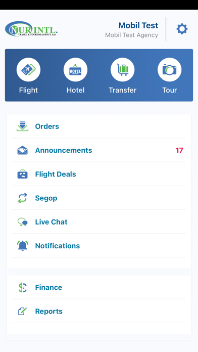 NurTravel Agent Screenshot