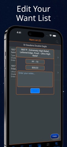 Saint Gaudens Double Eagle iPhone screenshot