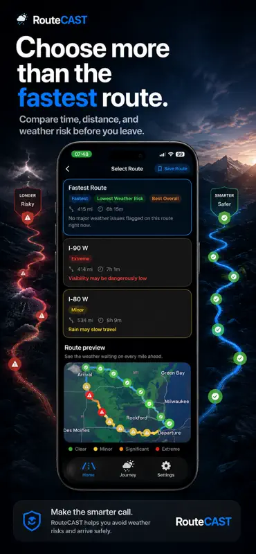 RouteCAST Weather Report screenshot 4 of 6