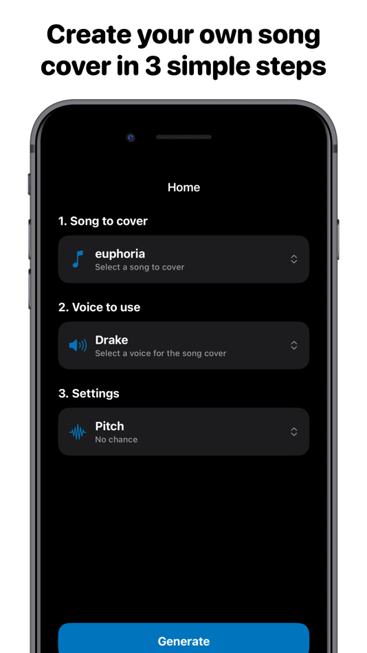 AI Song Cover: Music Generator - 1.0.0 - (iOS)