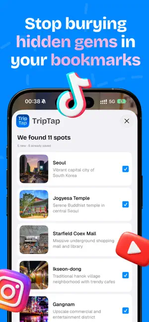 TripTap: Vacation Trip Planner screenshot 1