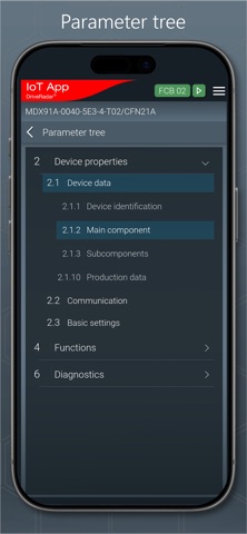 SEW DriveRadar IoT App Screenshot 6 of 8