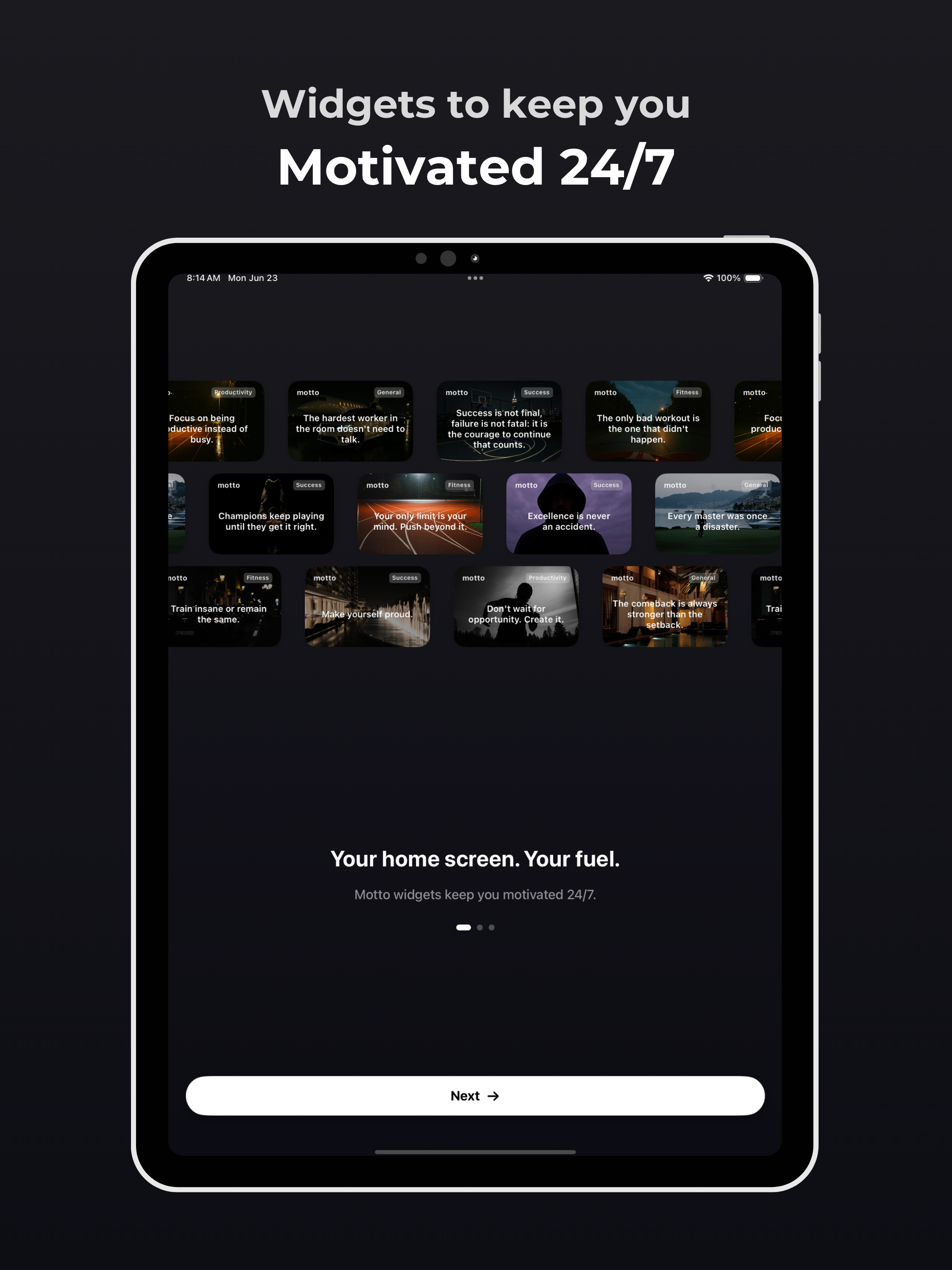 Motto: Motivational Widgets screenshot 6