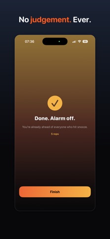 Upreps: Workout Alarm Clock Screenshot 4 of 6