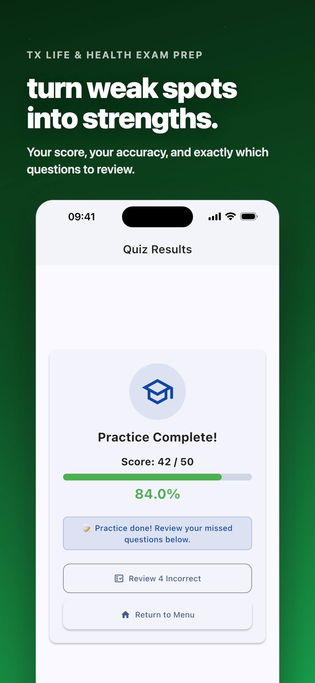 Screenshot 5 of TX Life & Health Exam Prep