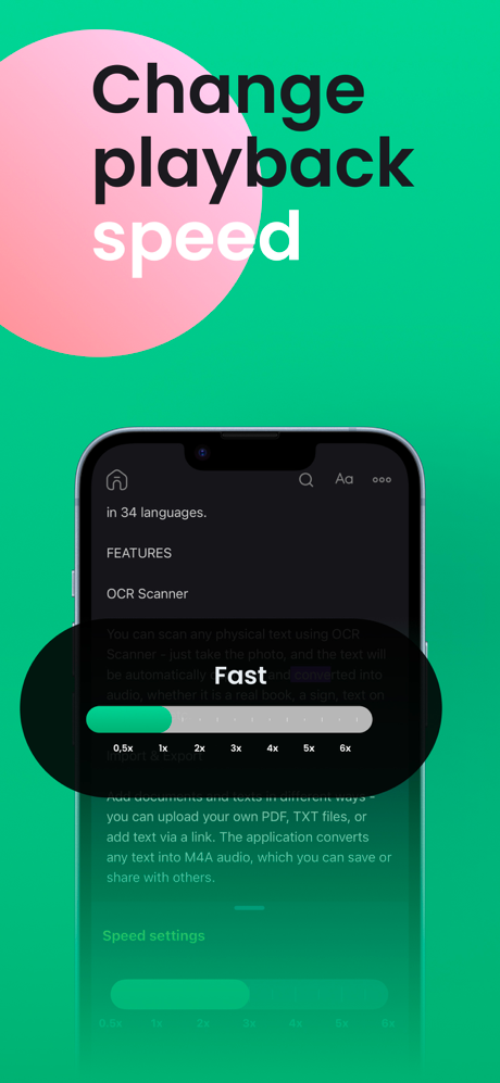 Texto para voz-leitor de pdf screenshot 6