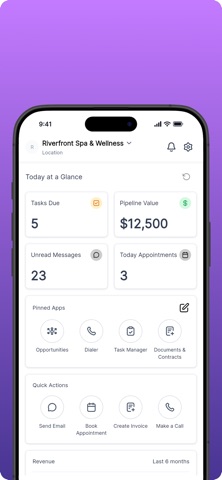 Simple Business System iPhone screenshot