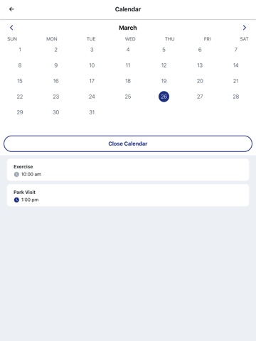 LCS Senior Living iPad screenshot