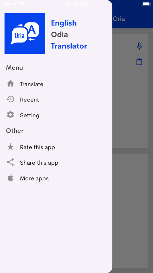 #5. Odia Dictionary & Translator ٭ (iOS) 由: Bhavinkumar Satashiya