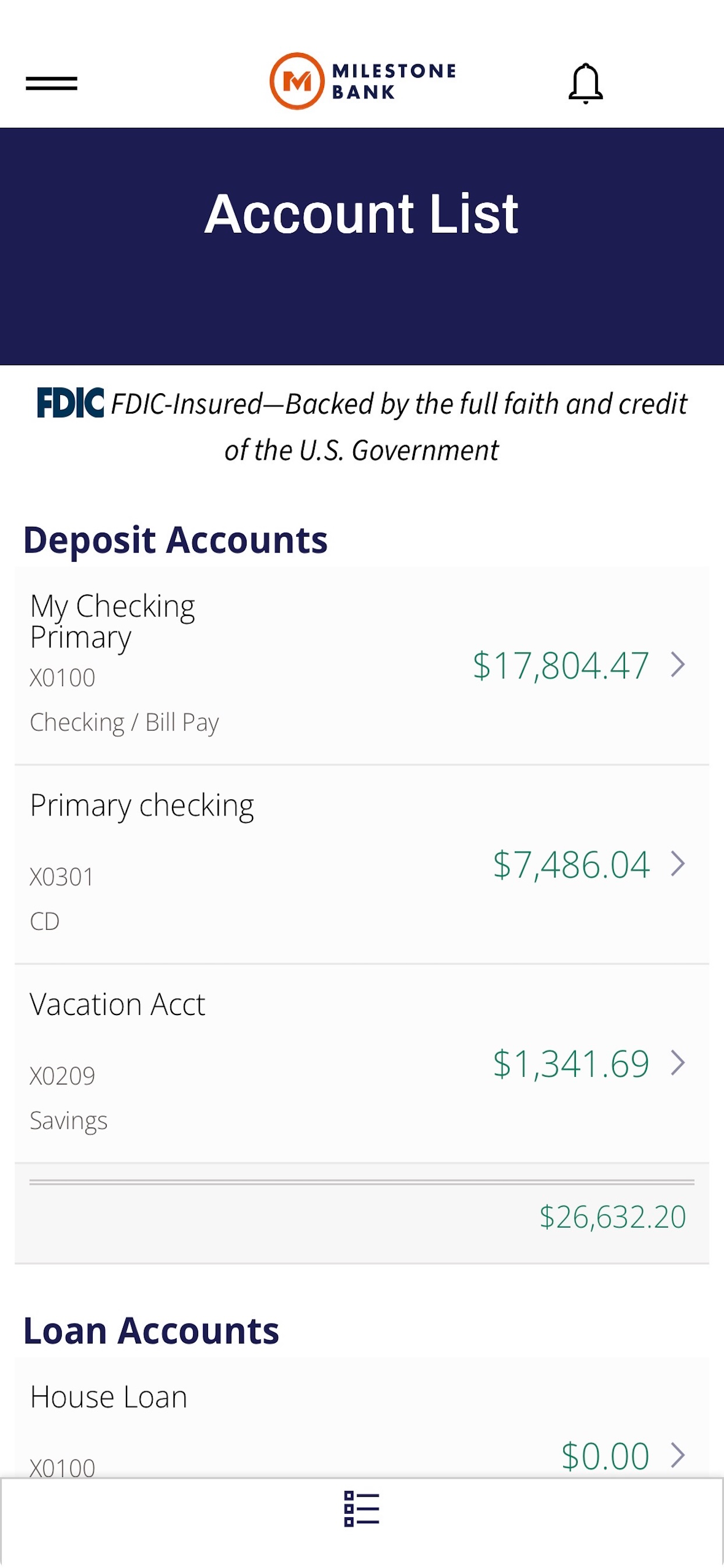 Milestone Bank Mobile screenshot 3