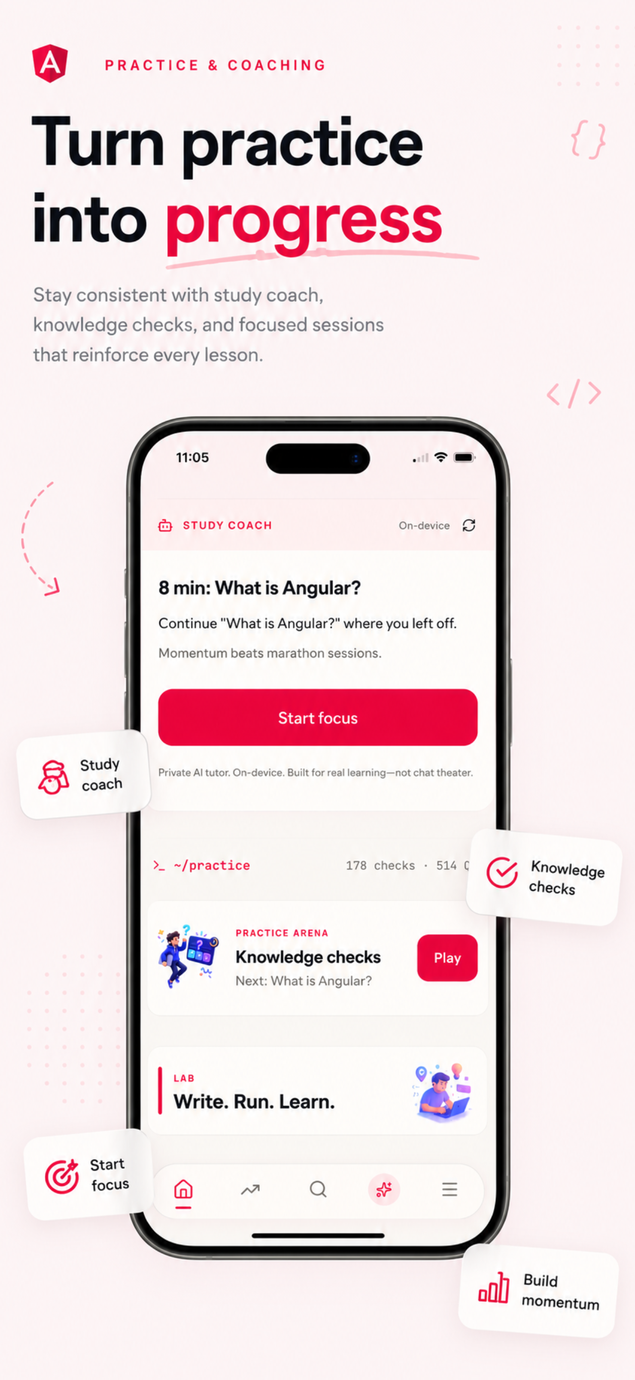 Learn Angular & TypeScript screenshot 5