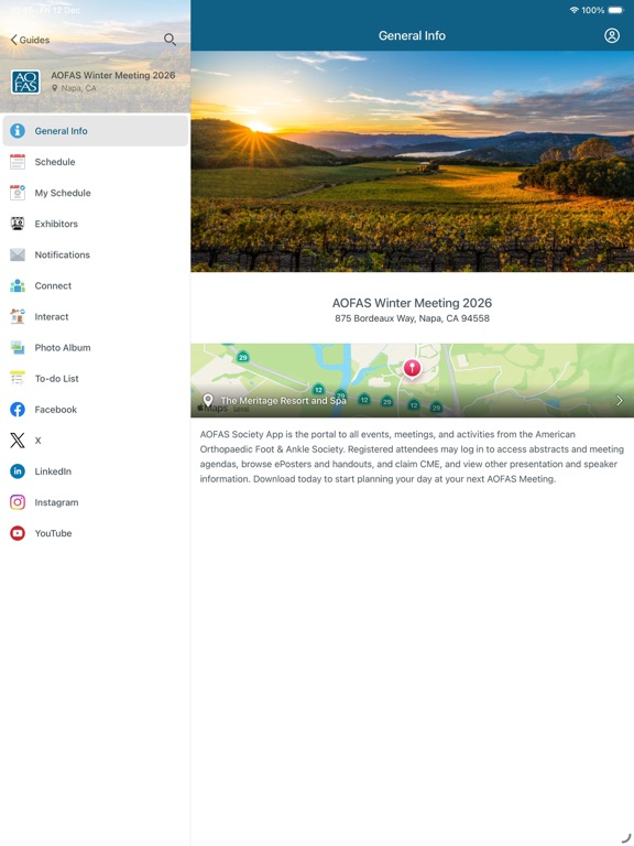 Screenshot #4 pour AOFAS Society App