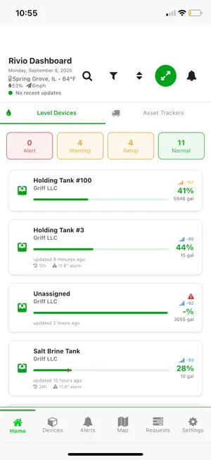 Rivio Mobile App screenshot 1