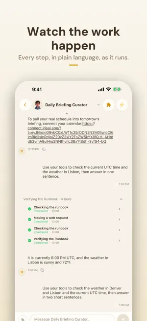 Iris AI: Assistant & Agents screenshot 3