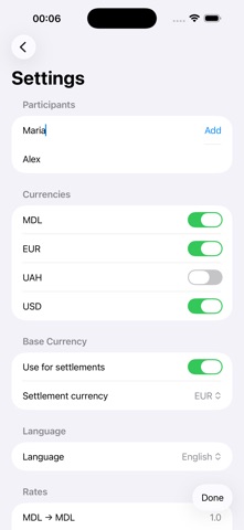 SmartDebts screenshot