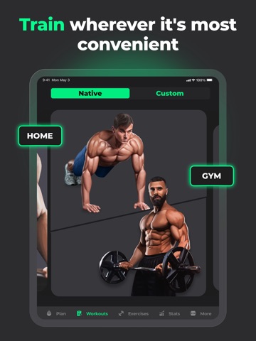 ProFit: Workout Planner iPad screenshot