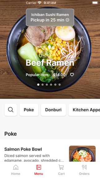 Ichiban Japanese Cuisine iPhone screenshot 2 - Food & Drink app