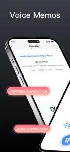 Voice Recorder ：AI Memos screenshot #1 for iPhone