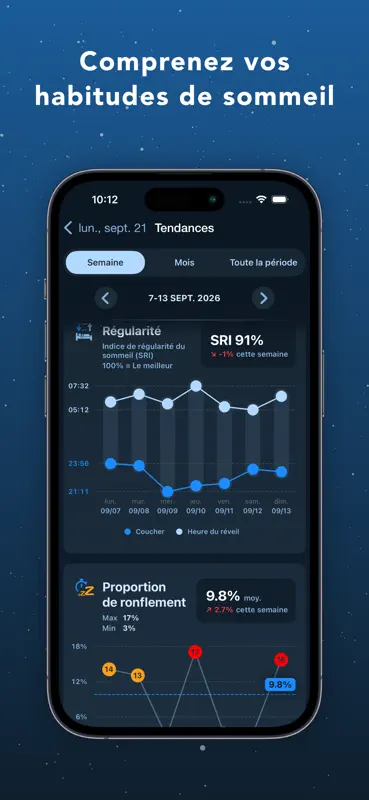Noxogy Enregistreur de sommeil screenshot 6 of 9