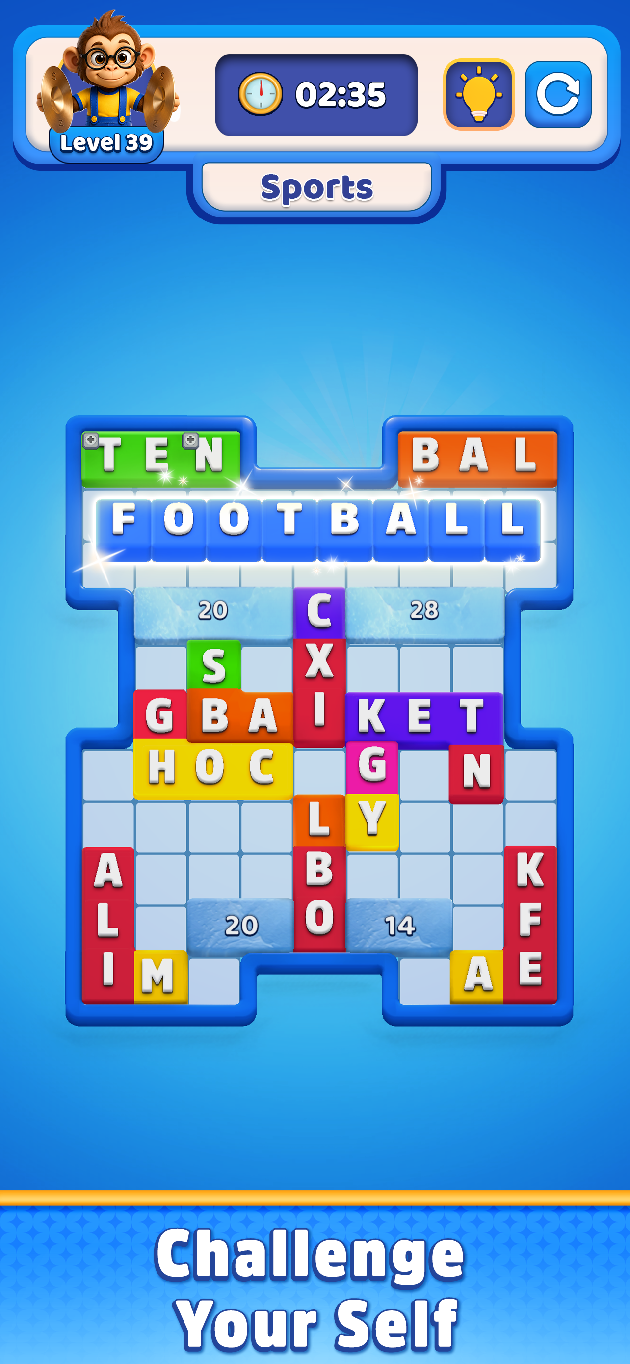 Word Block: Color Puzzle screenshot 5