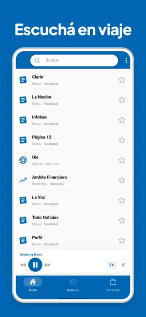Noticias Argentina - Diarios iPhone screenshot 5