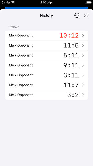 Match Point: Score Tracker iPhone screenshot 2 - Sports app