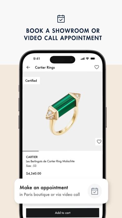 58 Facettes | Vintage jewelry iPhone screenshot 10 - Shopping app