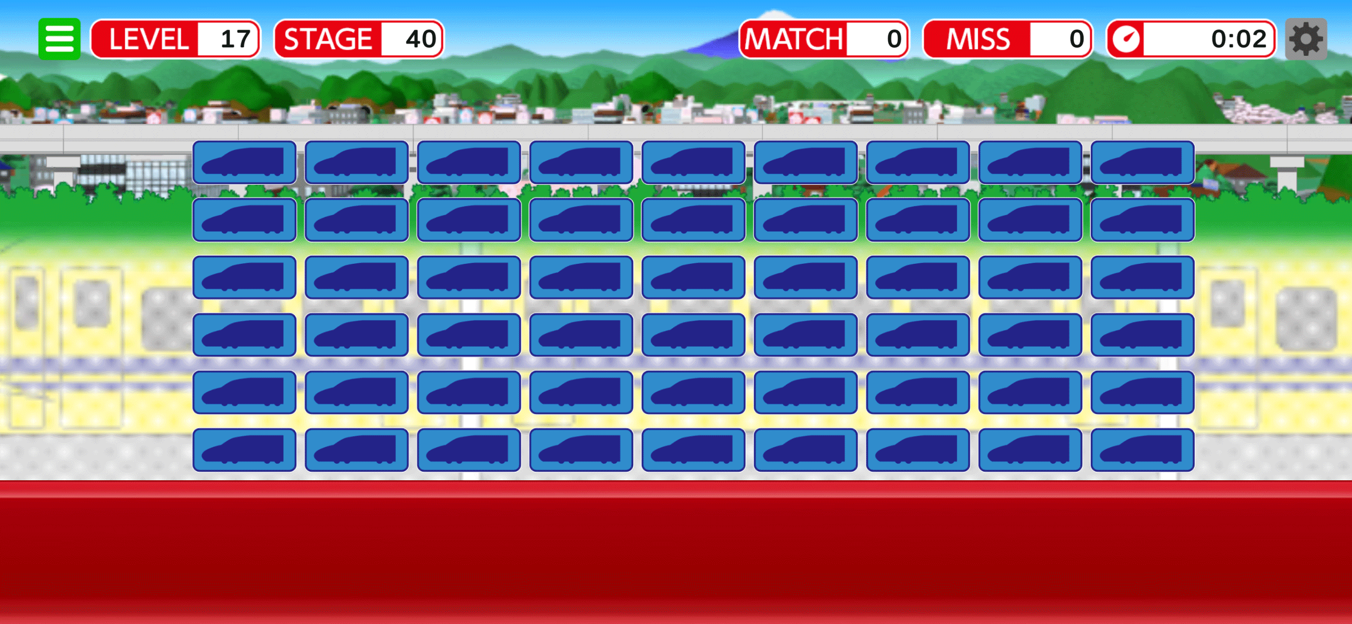 Shinkansen Train Matching Game screenshot 5