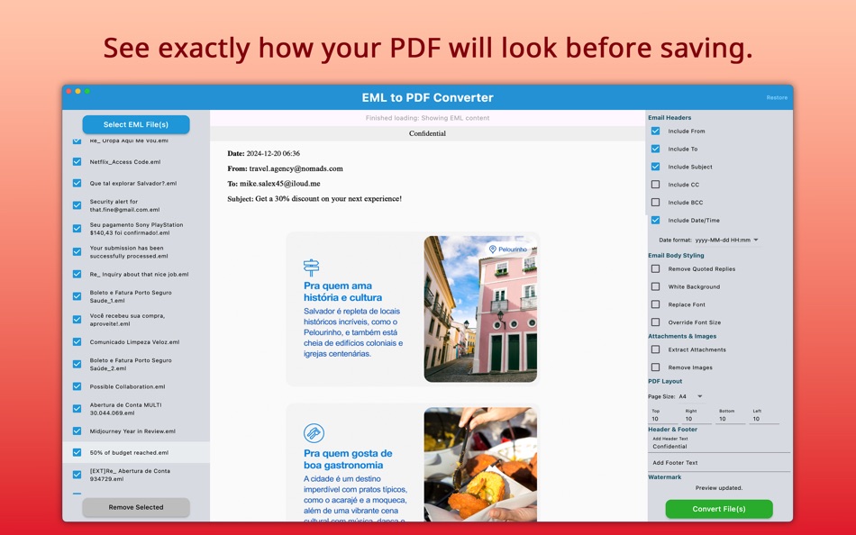 #3. EML to PDF - Mail Converter (macOS) 由: Cleverson