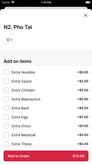 What The Phở iPhone screenshot 4 - Food & Drink app