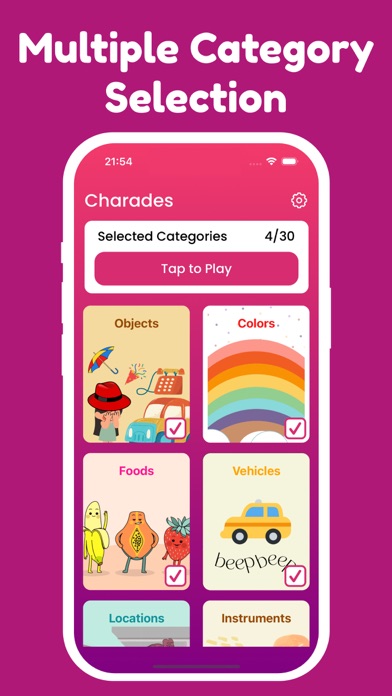 Headbands - Charades for Kids Screenshot