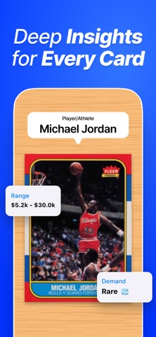 CardSense: Sports Card Scanner iPhone screenshot