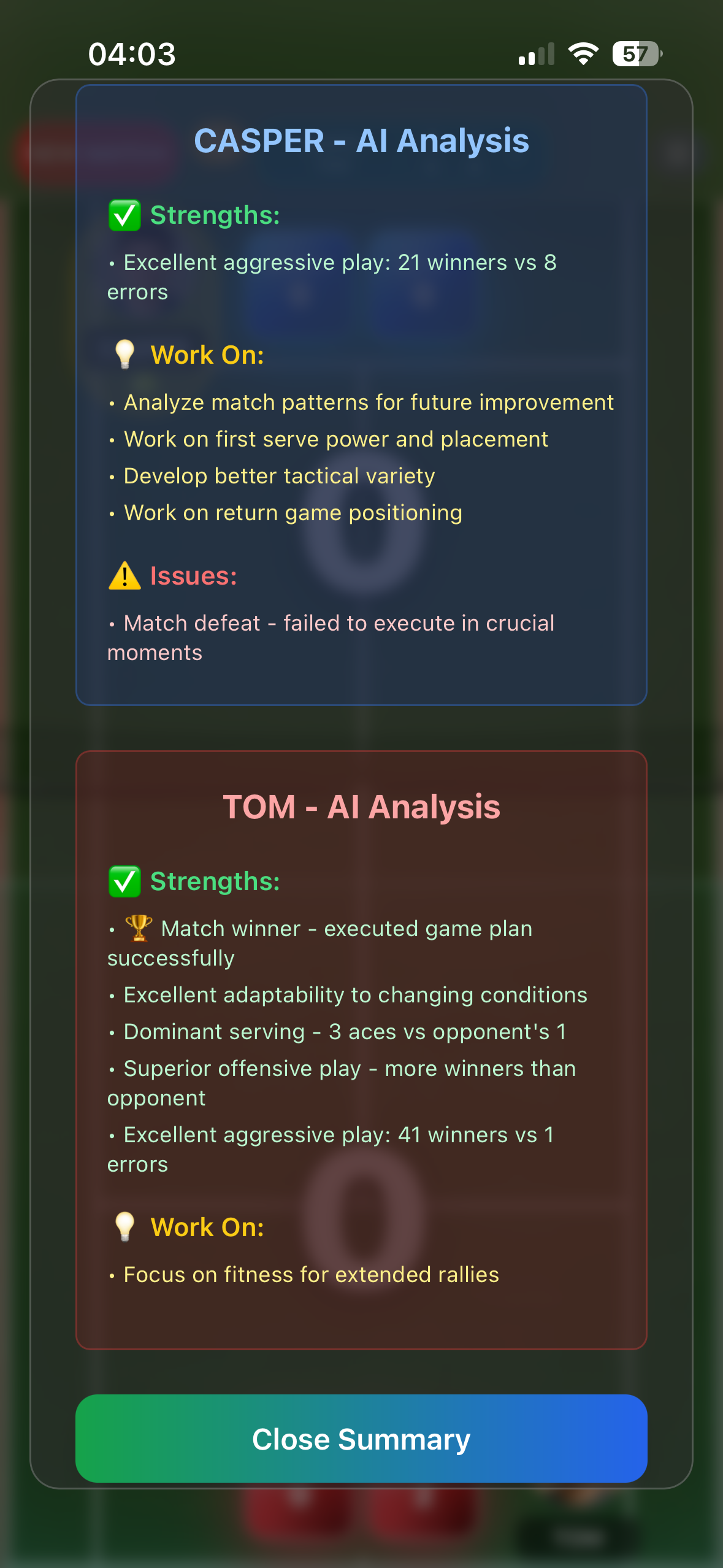 Tennis Counter: Score Tracker screenshot 4