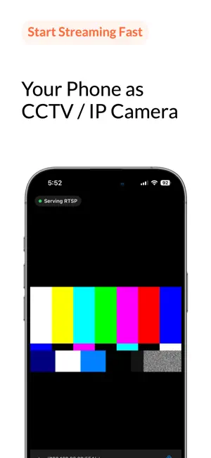 RTSP & RTMP Cam - OctoStream screenshot 1