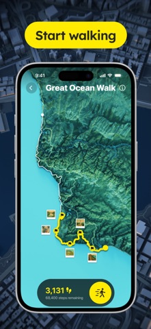 Walk the World: Virtual Trails Screenshot 10 of 10