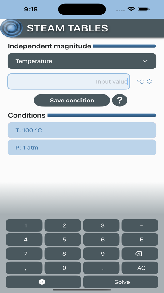 #5. Steam Tables by CA (iOS) โดย: Irving Josue Cortes Iturriaga