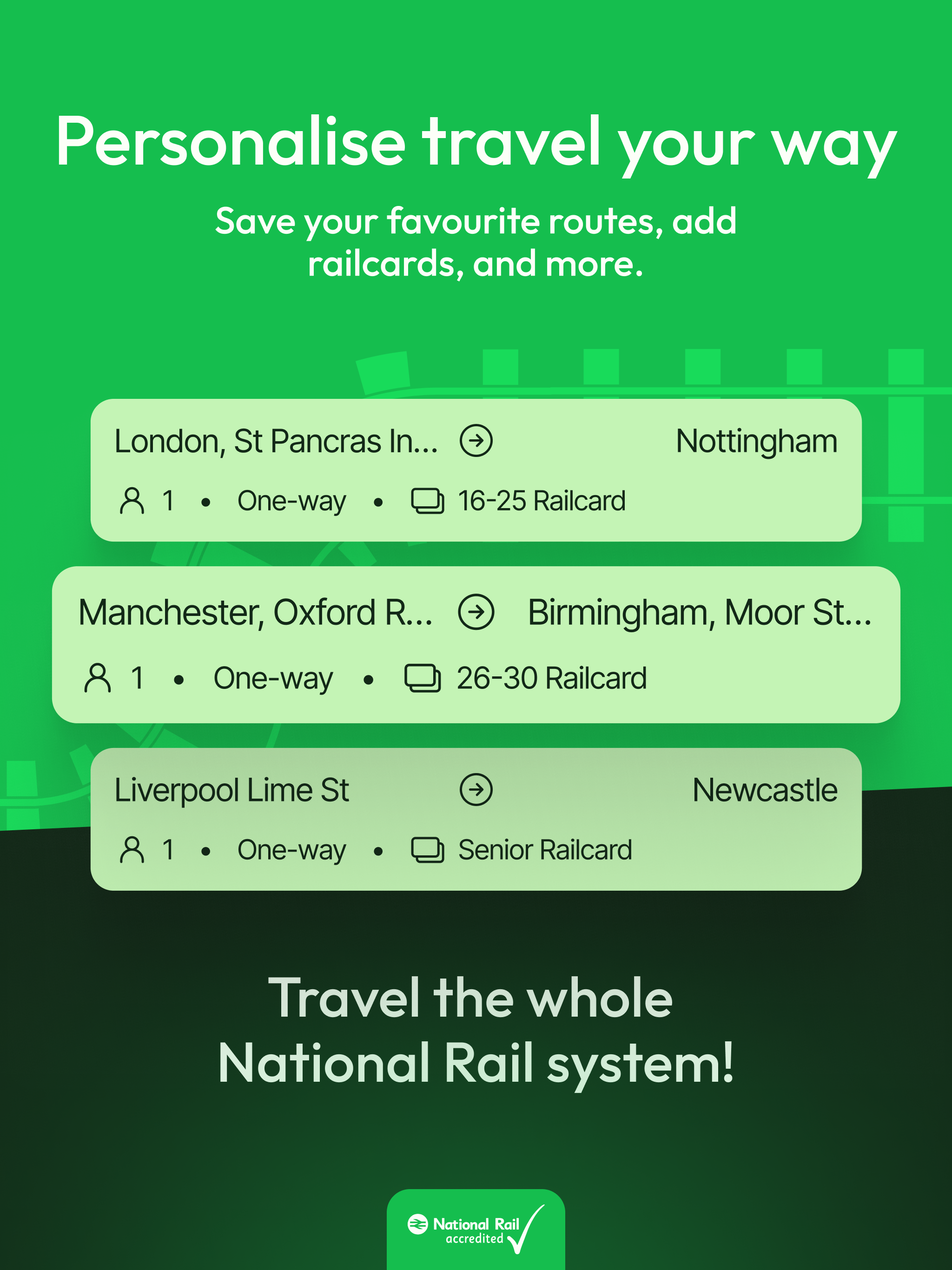 Choo Choo: Cheap Train Tickets screenshot 10