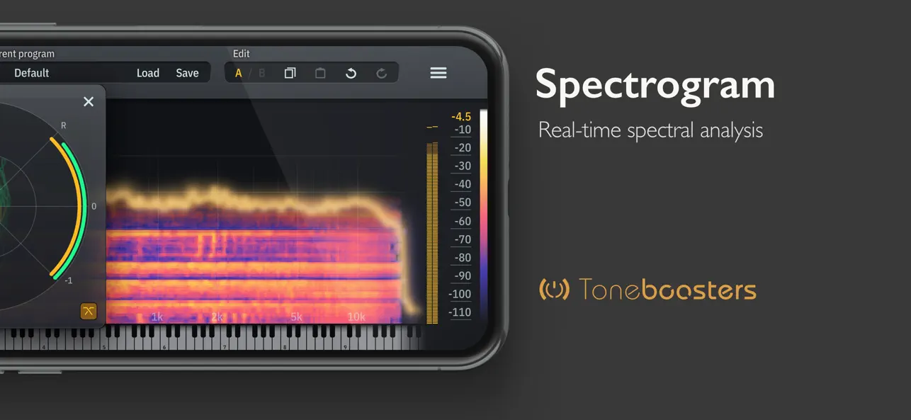 Screenshot #1 pour TB Spectrogram