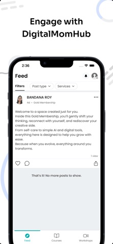 Digital Mom Hub iPhone screenshot