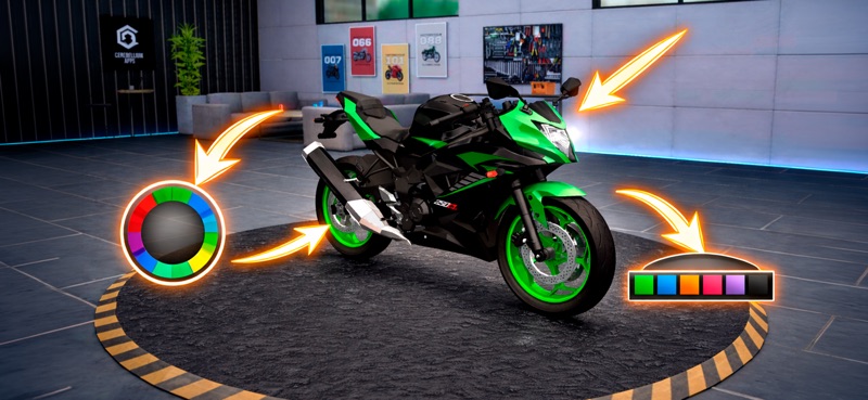 Motorcycle Real Simulator screenshot 12