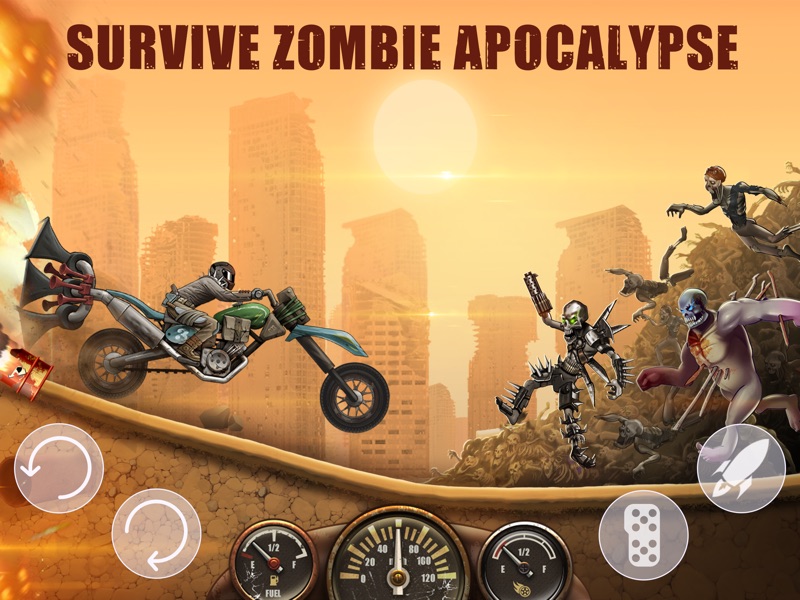 Dead Hill Racing: Zombie Climb screenshot 8