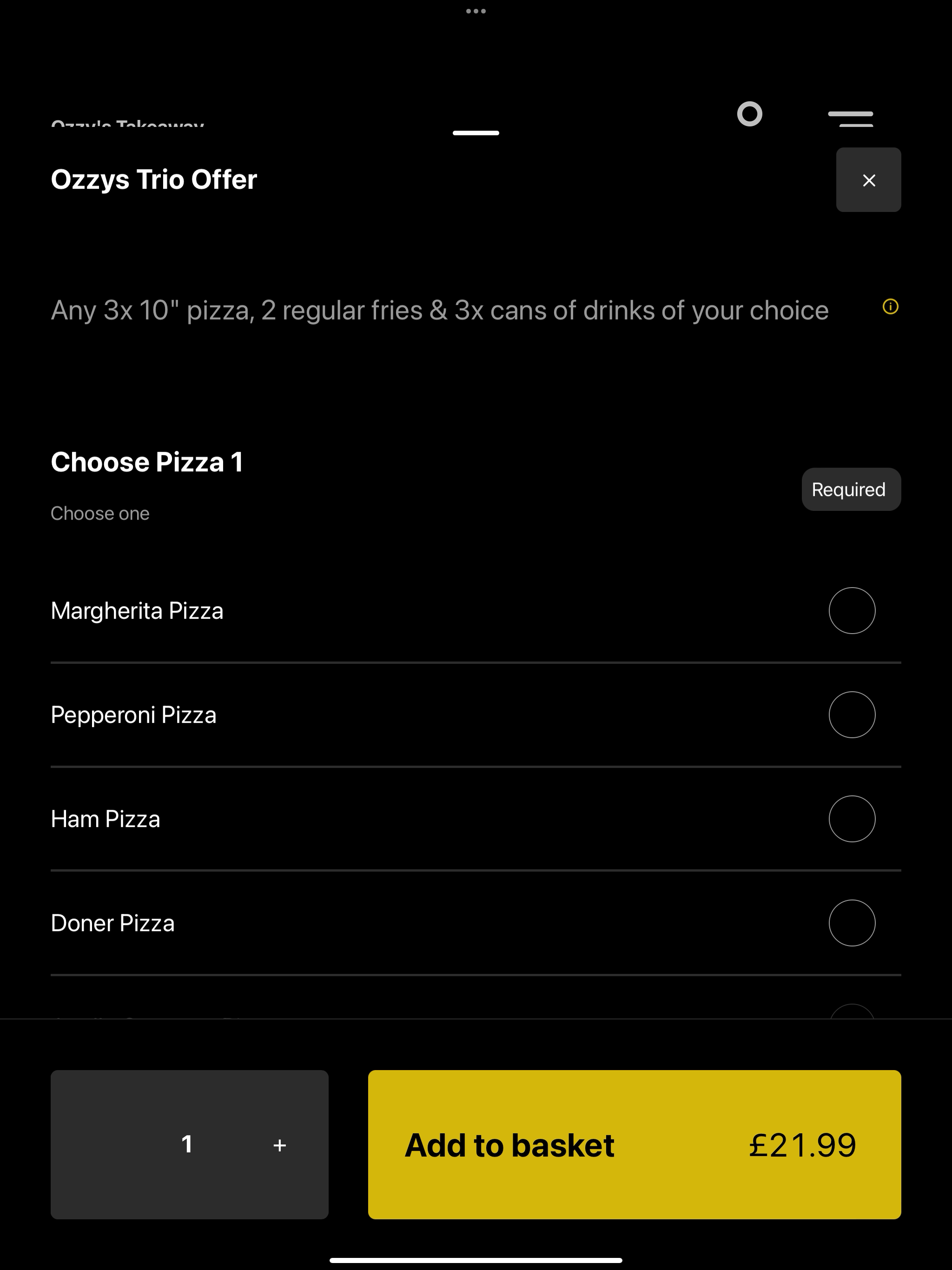 Ozzy's Takeaway UK