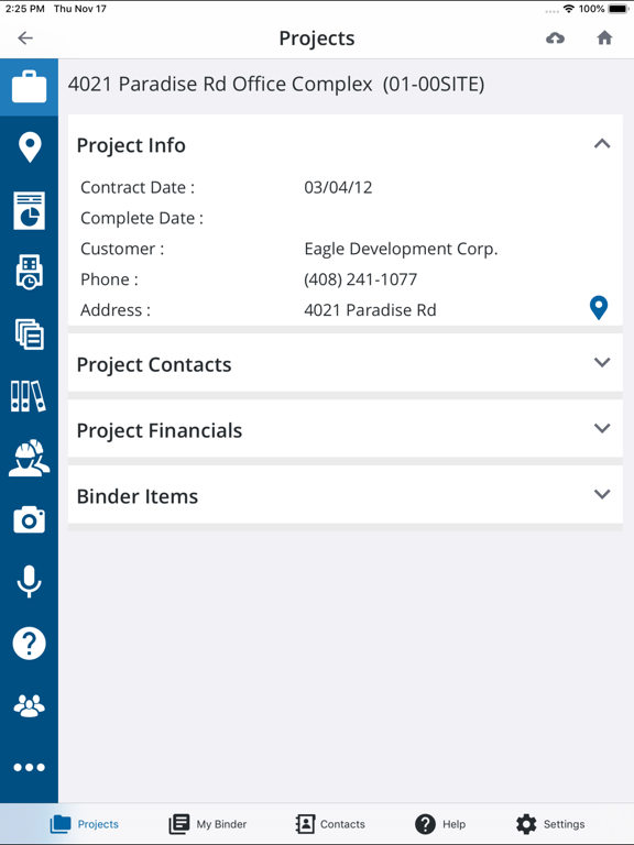 Screenshot #5 pour ProContractor Mobile
