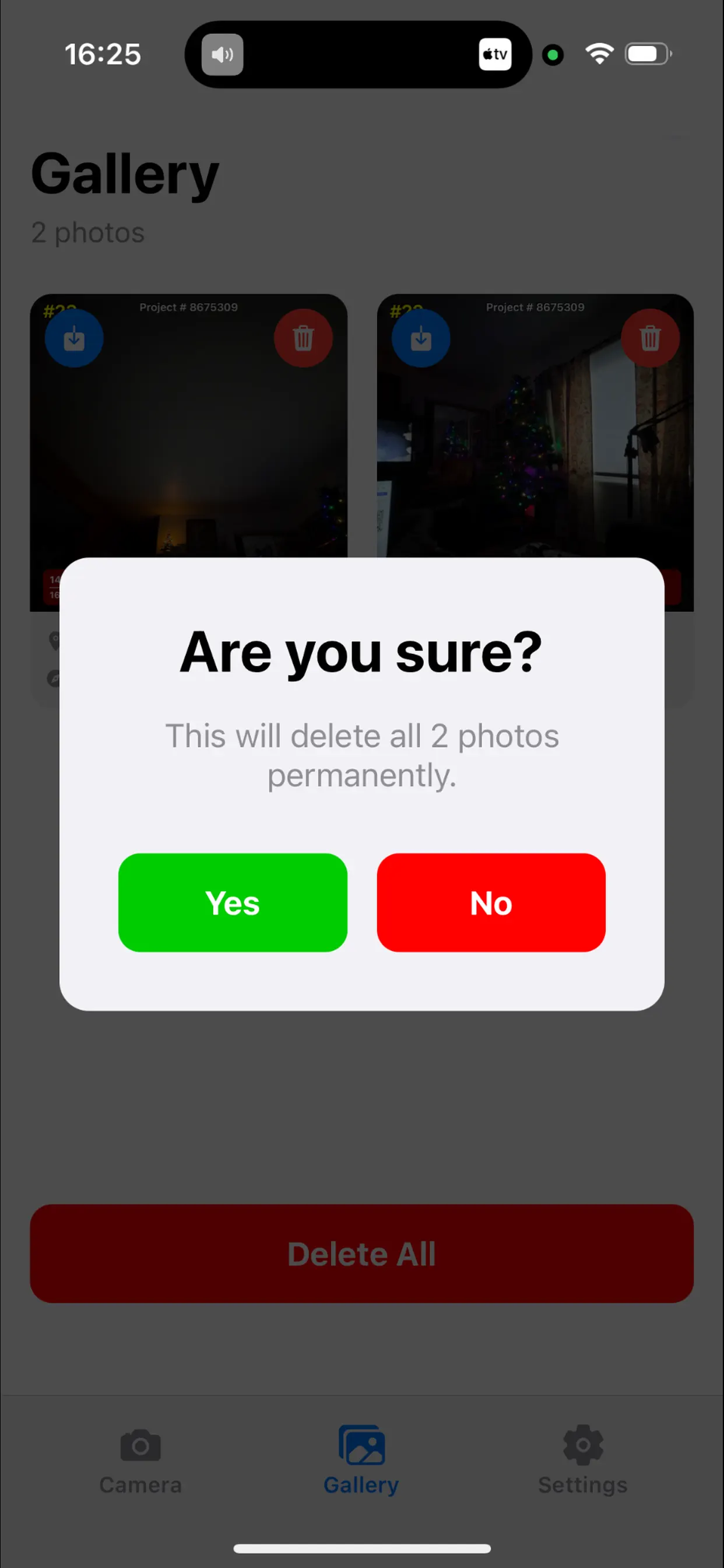 #6. Simple Geo Camera (iOS) Göre: Steven Baumann