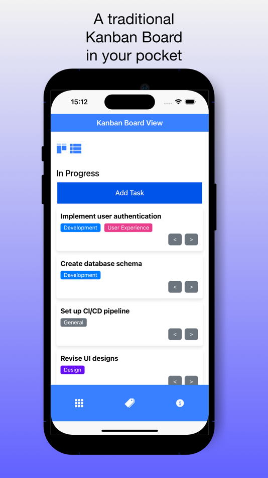#1. Kanban Task Management Board (iOS) 由: Hardi Darweish